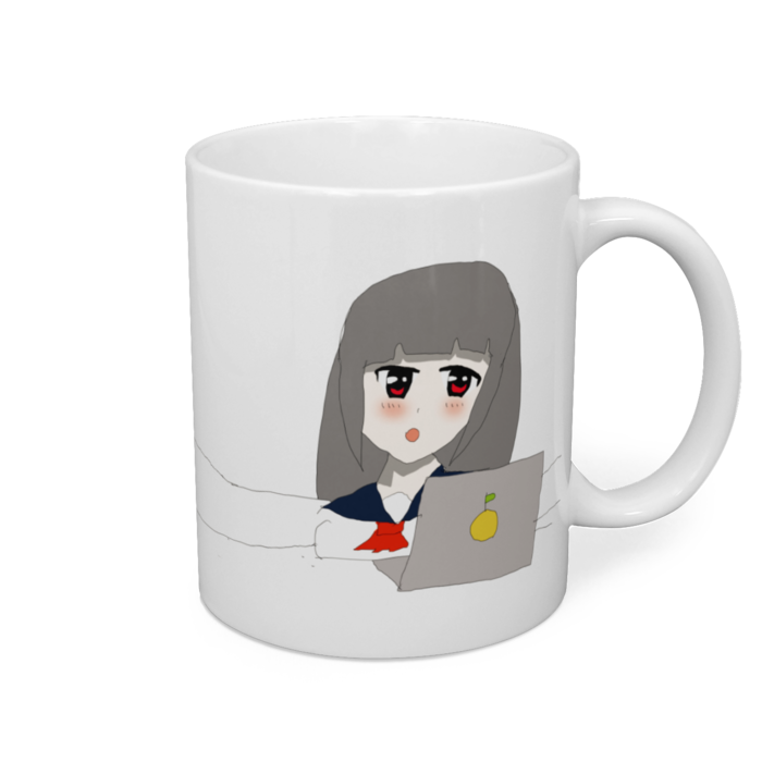 マグカップ - 直径 8 cm / 高さ 9.5 cm