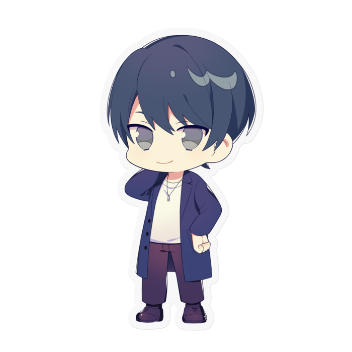 クリアステッカー【ブルーノあおい】