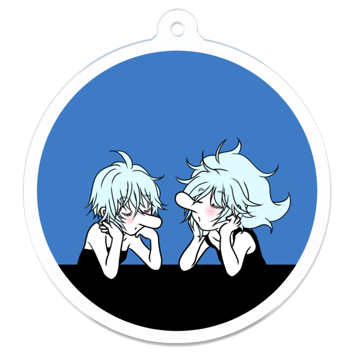 アクリルキーホルダー - 50 x 50 (mm)