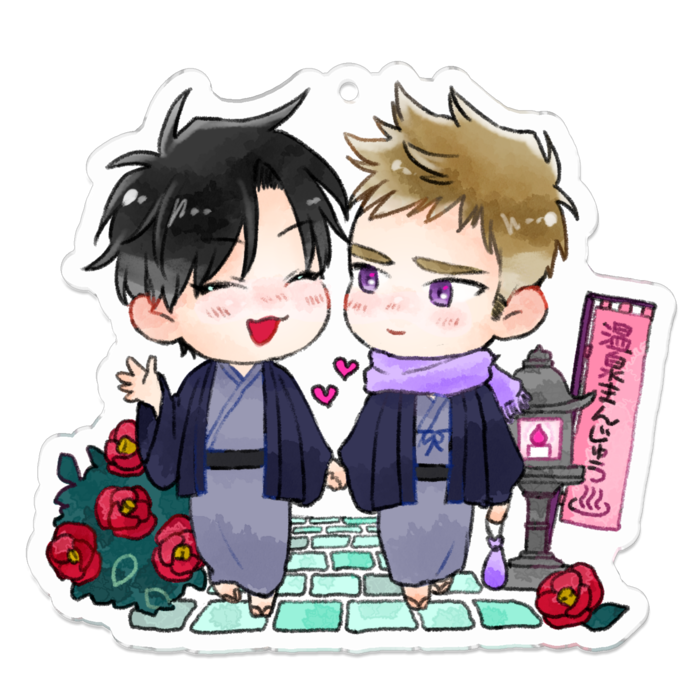 アクリルキーホルダー（コーティング） - 70 x 70 (mm)