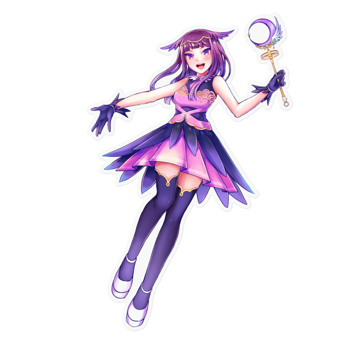 ステッカー - 160 x 160 (mm)(透明)