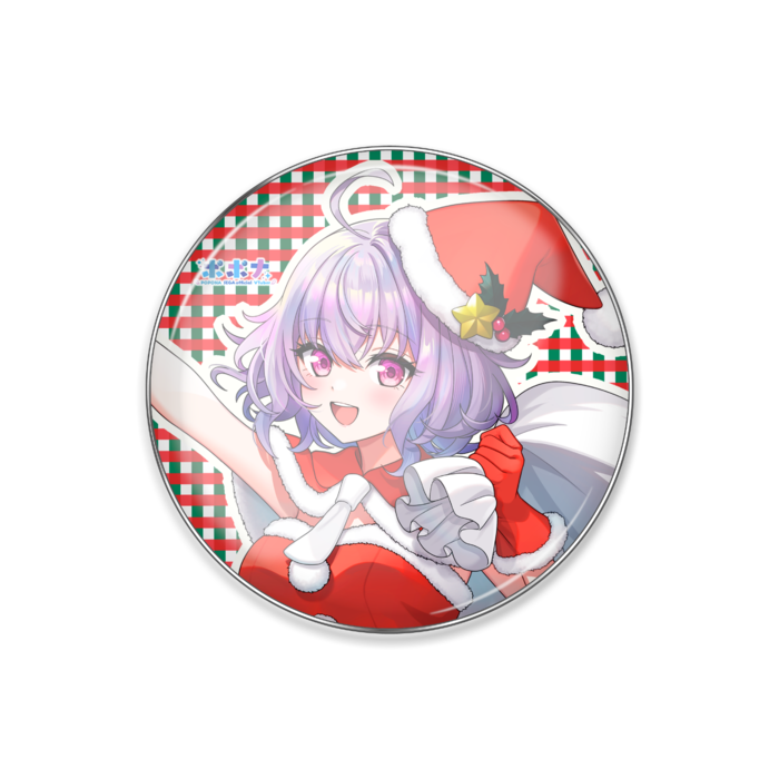 クリスマスピンバッチ(ポポナ)