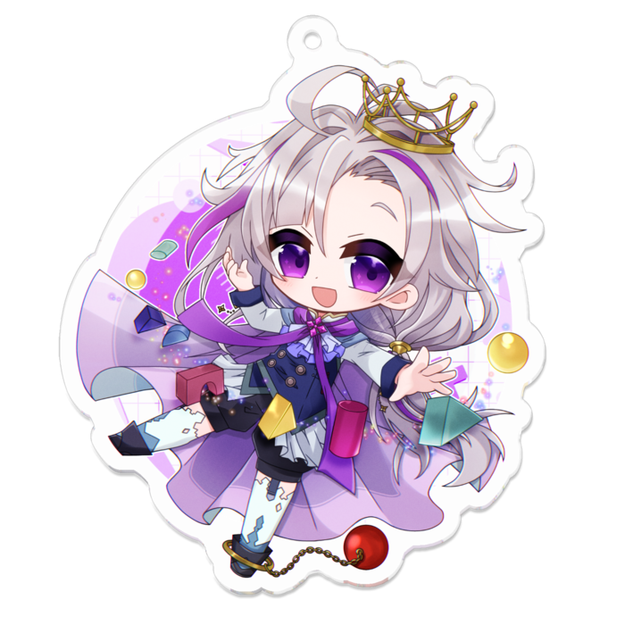 アクリルキーホルダー - 70 x 70 (mm)