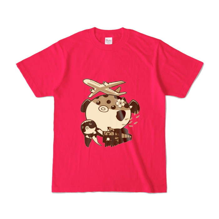 カラーTシャツ - S - ホットピンク (濃色)
