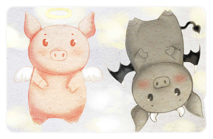 豚の悪魔と天使 スイートバニラ Booth