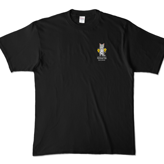 カラーTシャツ - XL - ブラック (濃色)