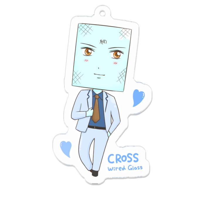 アクリルキーホルダー - 70 x 70 (mm)