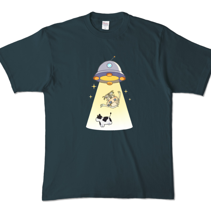 カラーTシャツ - XL - デニム (濃色)