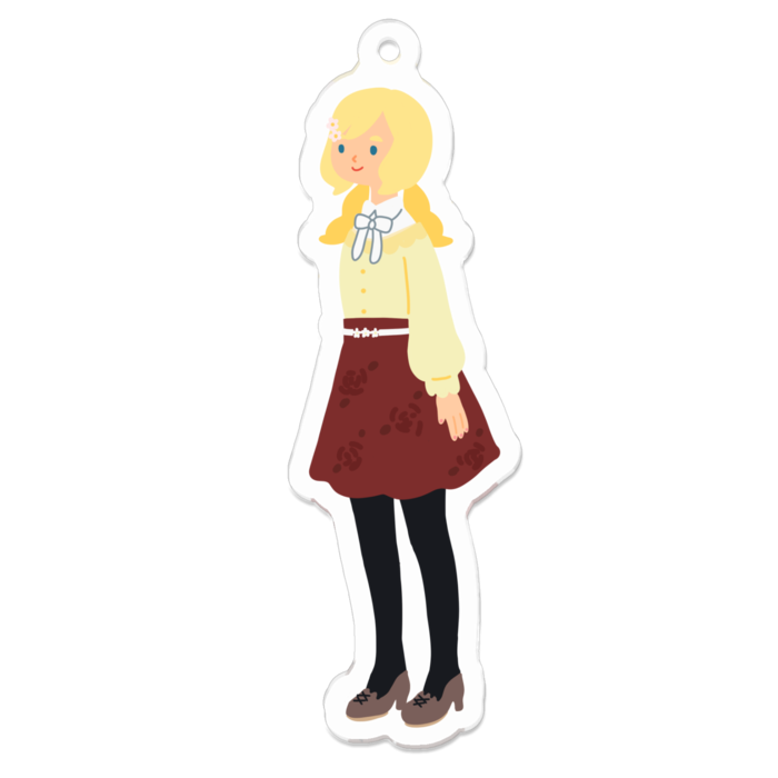 アクリルキーホルダー - 70 x 70 (mm)