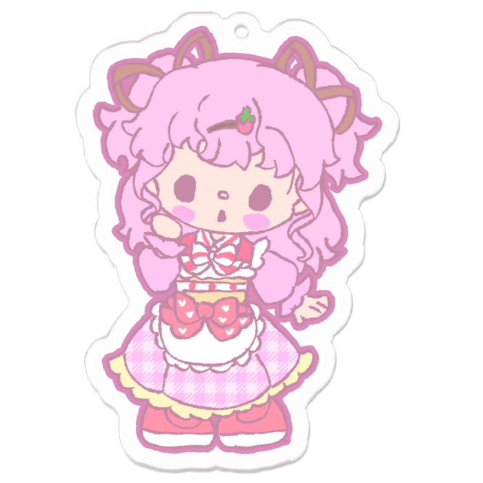 アクリルキーホルダー - 70 x 70 (mm)