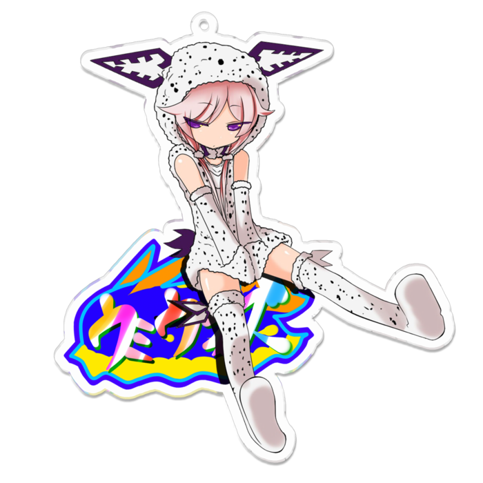 アクリルキーホルダー - 100 x 100 (mm)