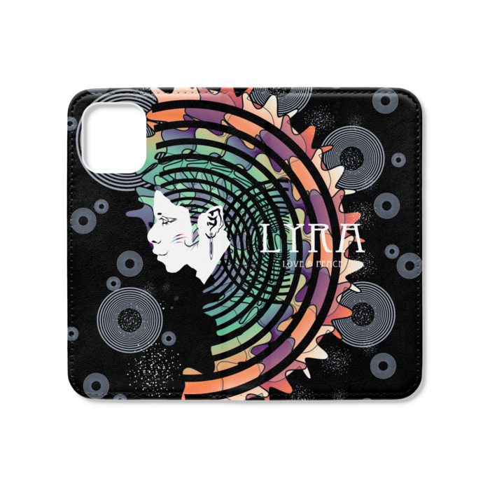 手帳型iPhoneケース（ベルトなし） - iPhone12 mini - ストラップ穴 なし