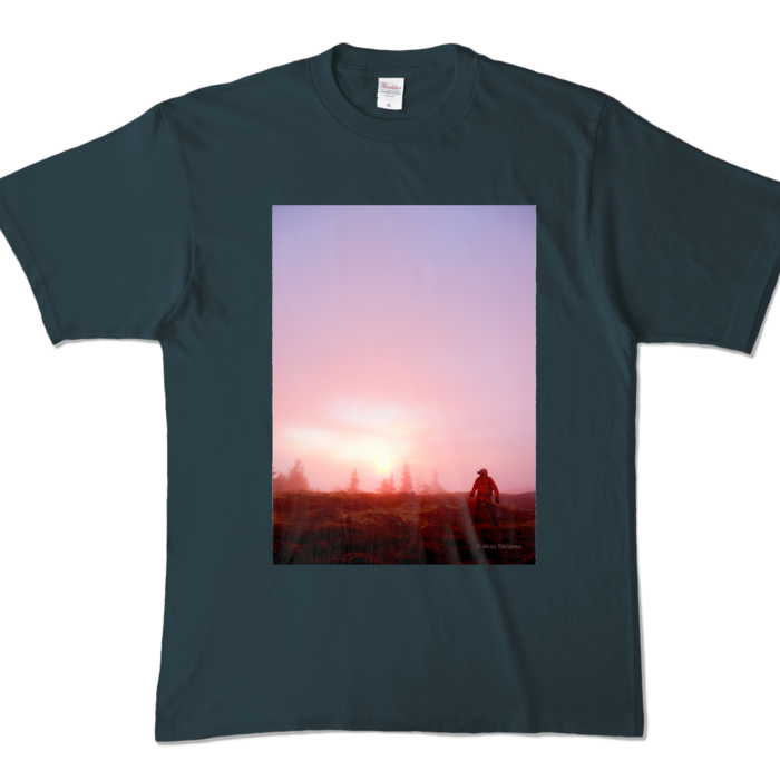 カラーTシャツ - XL - デニム (濃色)