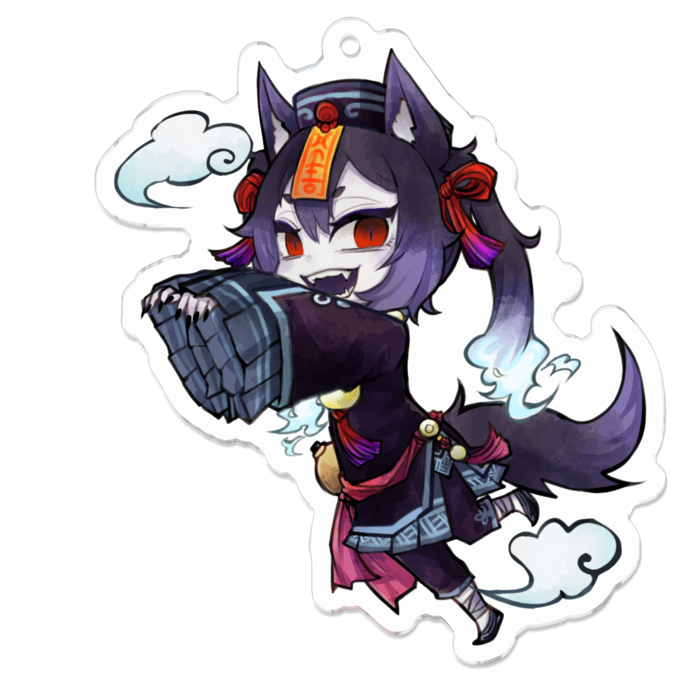 アクリルキーホルダー - 70 x 70 (mm)