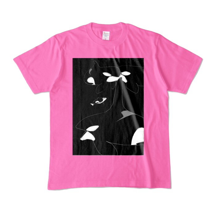 カラーTシャツ - M - ピンク (濃色)