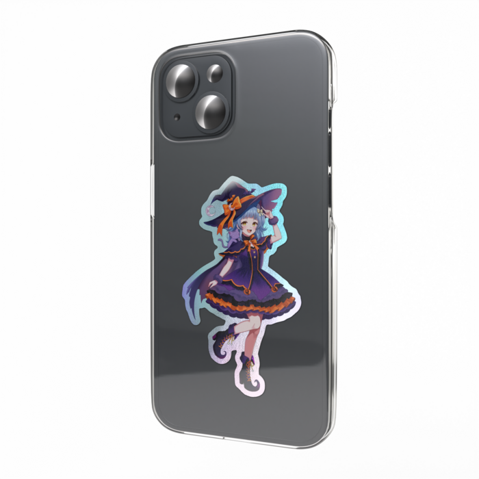オーロラスマホステッカー - W55 × H91mm 以内
