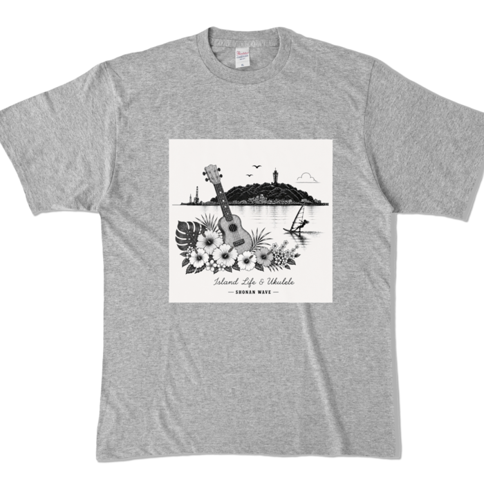 カラーTシャツ - XL - 杢グレー (濃色)