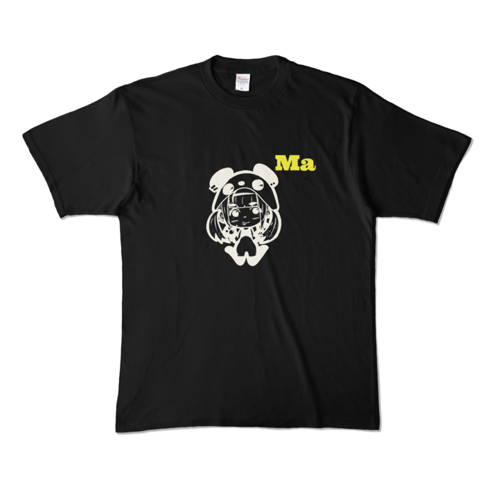 カラーTシャツ - XL - ブラック (濃色)