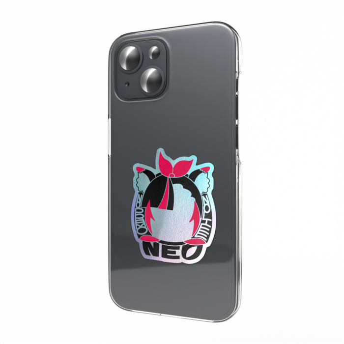 オーロラスマホステッカー - 縦