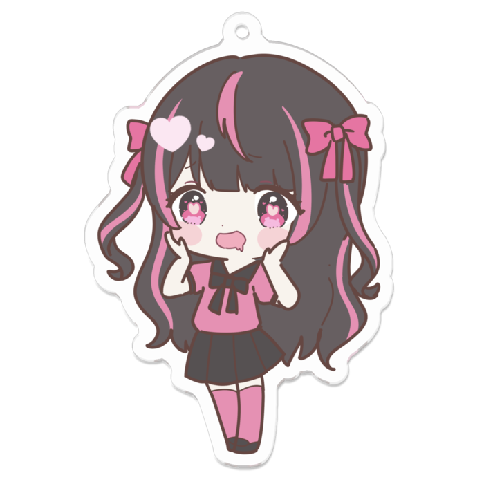 アクリルキーホルダー - 70 x 70 (mm)