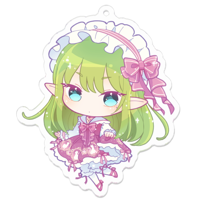 アクリルキーホルダー - 70 x 70 (mm)
