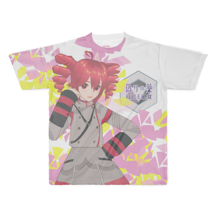 フルグラフィックTシャツ - XL - 両面印刷