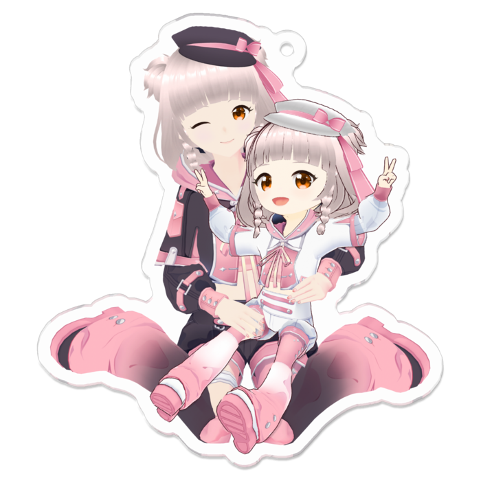 アクリルキーホルダー - 70 x 70 (mm)
