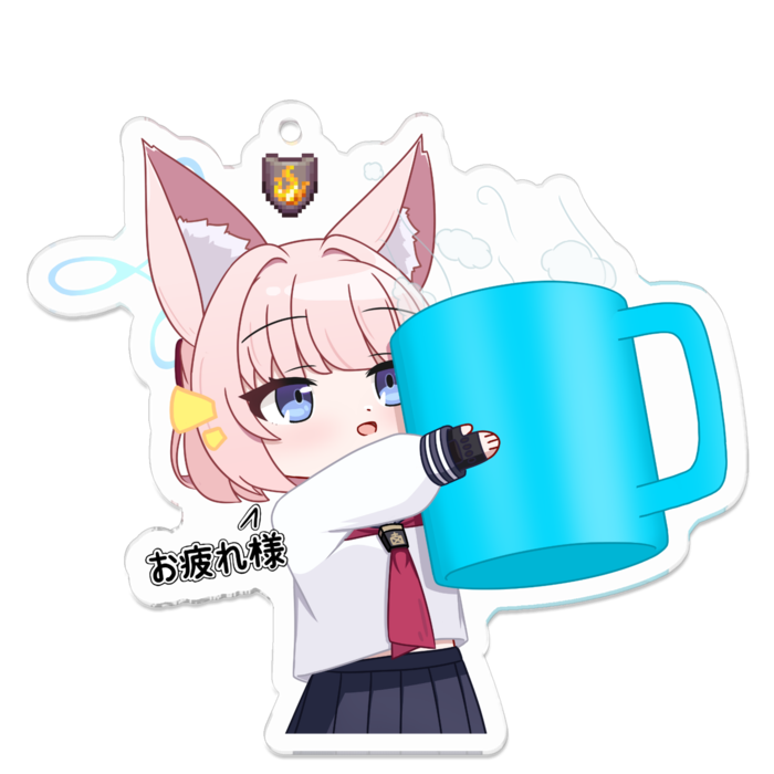 アクリルキーホルダー - 70 x 70 (mm)