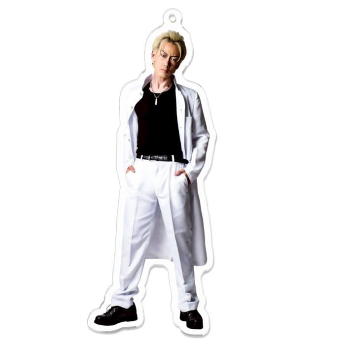 アクリルキーホルダー（コーティング） - 100 x 100 (mm)