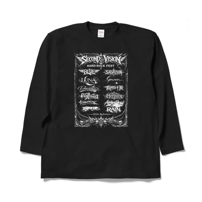 ロングスリーブTシャツ - XL - ブラック