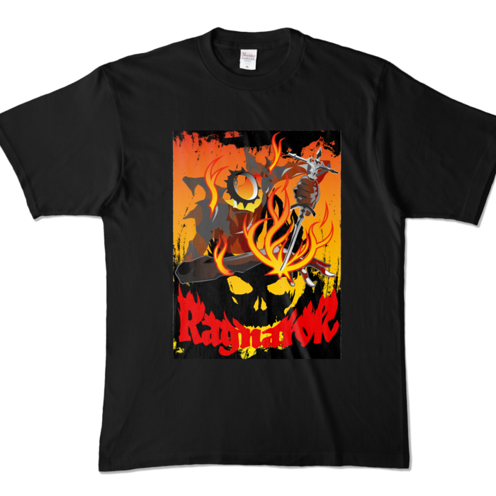 カラーTシャツ - XL - ブラック (濃色)