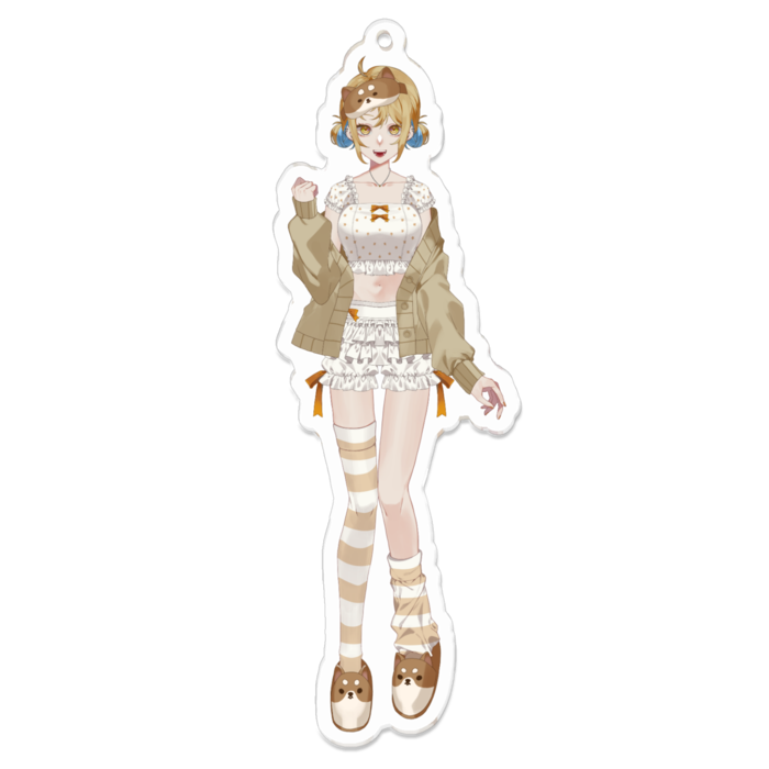 アクリルキーホルダー - 100 x 100 (mm)