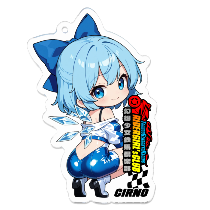 アクリルキーホルダー - 70 x 70 (mm)