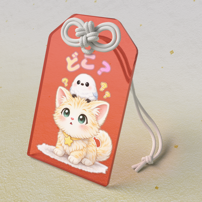 アクリルお守り - 50 × 80mm(1)