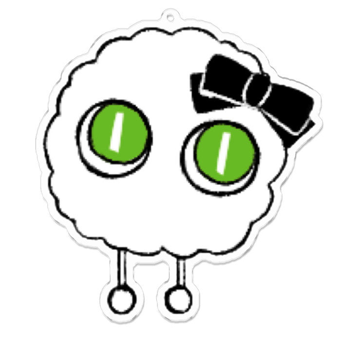 アクリルキーホルダー - 100 x 100 (mm)