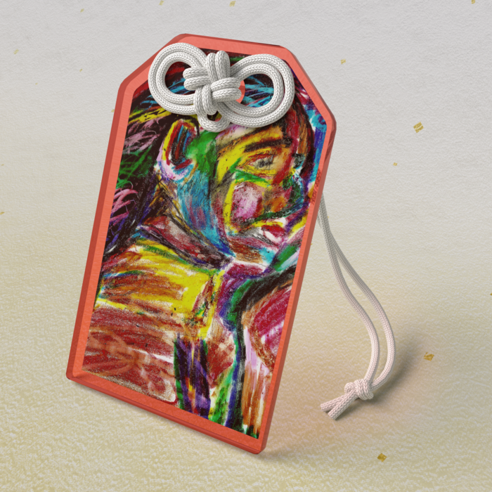 アクリルお守り - 50 × 80mm(1)