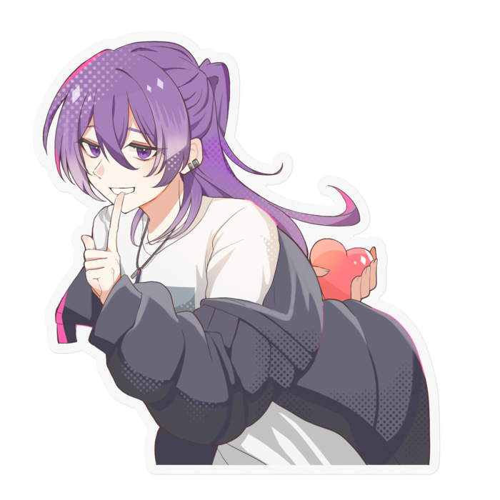 等身大イリス２ - 100 x 100 (mm)