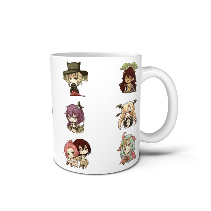 マグカップ - 直径 8 cm / 高さ 9.5 cm