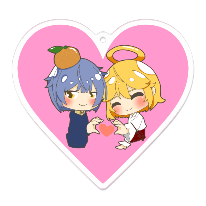 アクリルキーホルダー - 70 x 70 (mm)