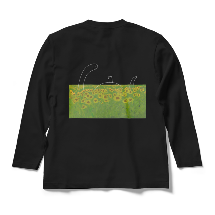 ロングスリーブTシャツ - M - ブラック