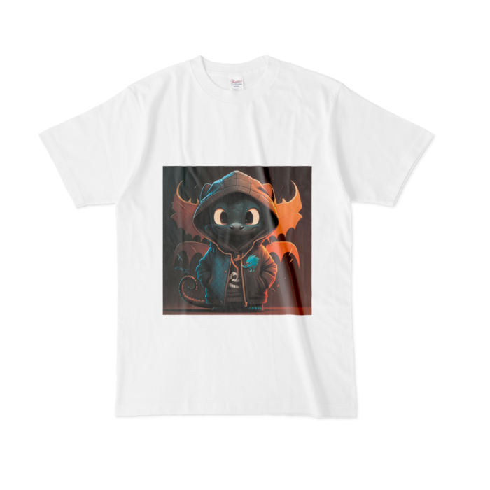 Tシャツ - L - 白(龍）