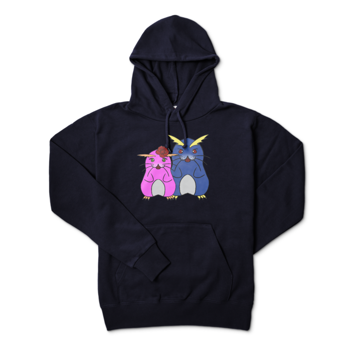 パーカー - L - ネイビー