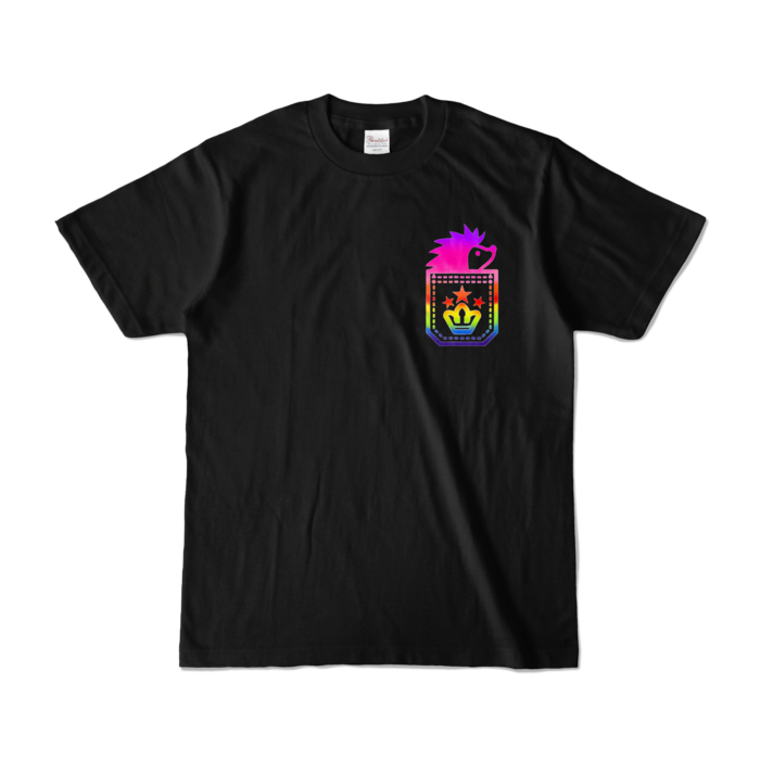 カラーTシャツ - S - ブラック (濃色)