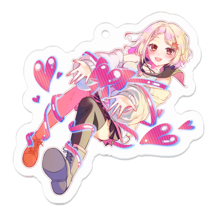 アクリルキーホルダー - 50 x 50 (mm)