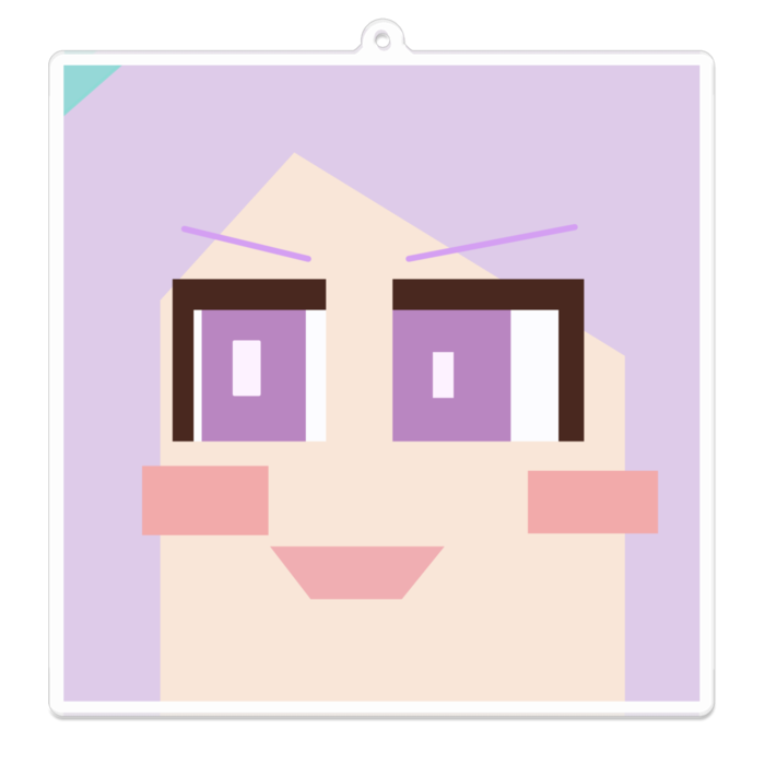 アクリルキーホルダー - 100 x 100 (mm)