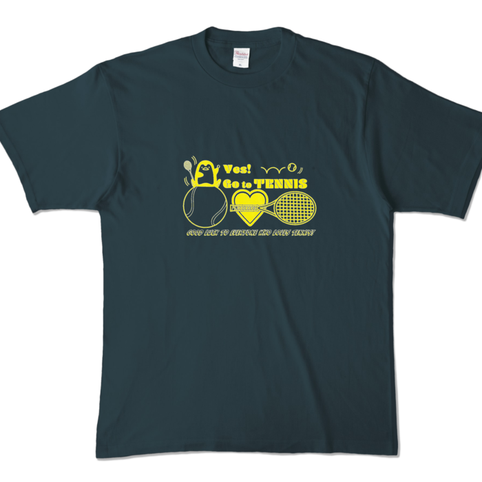 カラーTシャツ - XL - デニム (濃色)