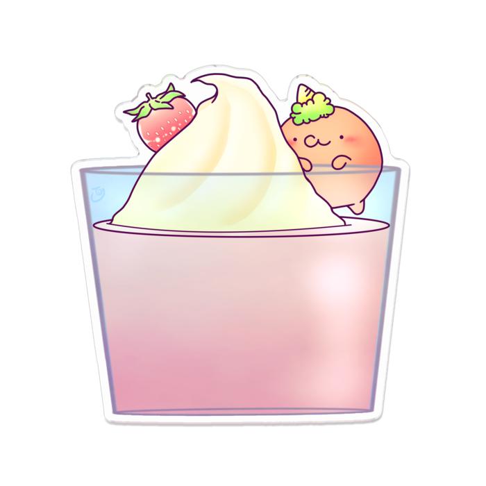 アクリルバッジ - 100 x 100 (mm)