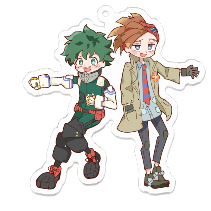 出ロデ　アクリルキーホルダー - 70 x 70 (mm)