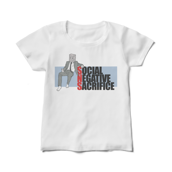 レディースTシャツ - M - 白