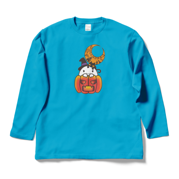 ロングスリーブTシャツ - L - ターコイズ